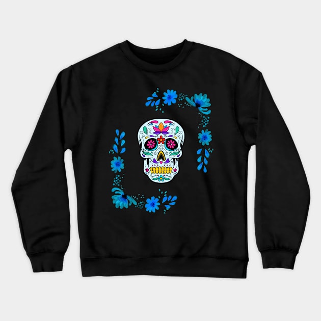 Mexi Skull Crewneck Sweatshirt by simple.seven